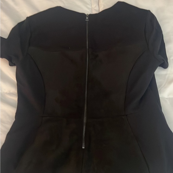 Black BCBG peplum top size small - Picture 5 of 5